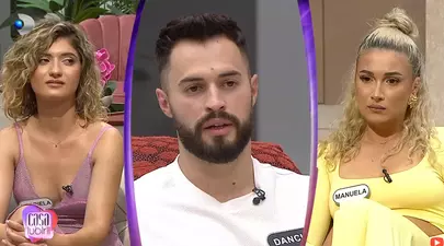 Gabriela și Danciu, conflict aprins la „Casa Iubirii”, sezonul 4. Andreea Mantea a intervenit: „O să te rog să ai grijă la limbaj și la ton”