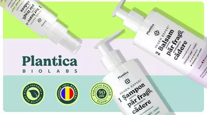 Setul Regen Expert de la Plantica – Tratament împotriva căderii părului fabricat în România