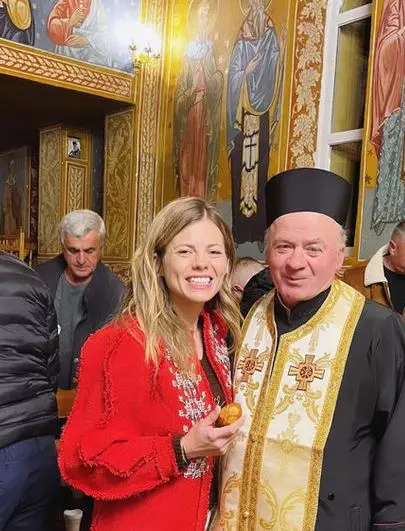 Roxana Hulpe si tatal