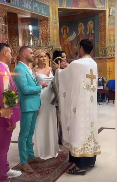 Maria Constantin și Robert Stoica s-au căsătorit. Primele imagini de la nuntă