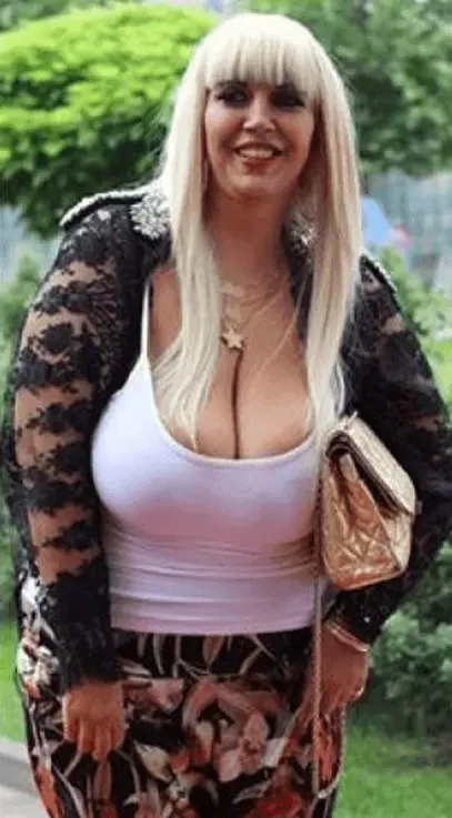 Raluca Bădulescu înainte să slăbească (3)