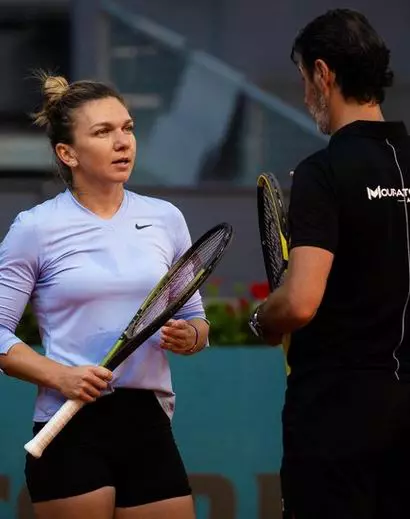 Simona Halep si Patrick