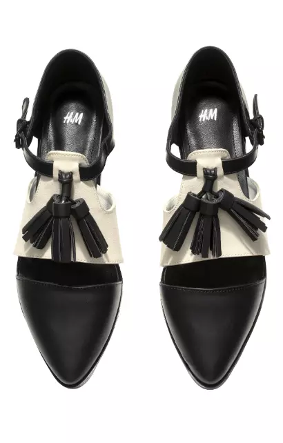 Pantofi din piele, H&M, 129 lei