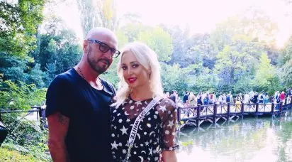 Raluca si Walter Zenga