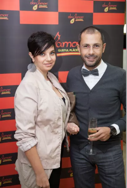 Andrei Nourescu si Barbara Lombardi