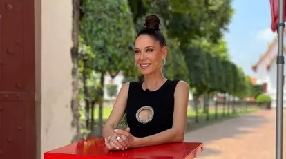Imagini emoționante cu Irina Fodor și tatăl ei, în curtea casei părintești. Dezvăluirea făcută de vedetă. „La mulți ani, tati!”