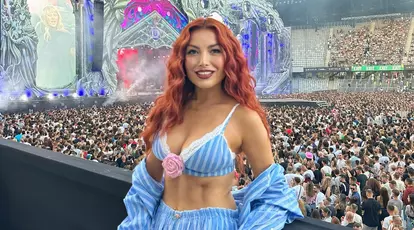 Sucul natural pe care Elena Gheorghe îl bea în fiecare dimineață. E secretul siluetei sale: „E proaspăt stors atunci”