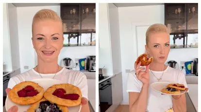Rețeta de mini prăjiturele cu brânză și fructe de pădure a Elwirei Petre: „Când ai poftă de dulce, dar vrei o variantă sănătoasă”