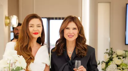 Monica Bîrlădeanu, Jojo, Albertina Ionescu și Victoria Răileanu, apariții elegante la inaugurarea unei noi clinici de medicină estetică