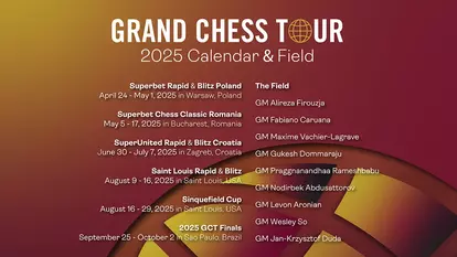 Revine Grand Chess Tour în România: Bucureștiul se transformă în capitala mondială a șahului