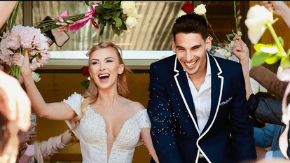 Andreea Bălan și Victor Cornea, nunta anului! Primele imagini de la marele eveniment