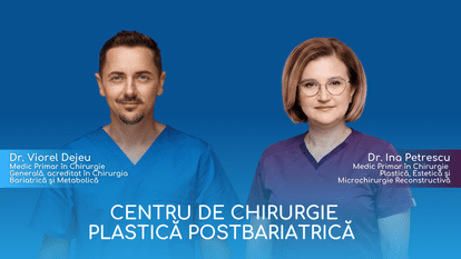 Echipa Doctor Dejeu și dr. Ina Petrescu anunță lansarea unui Centru de Chirurgie Plastică Post-Bariatrică