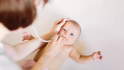 Aspiratorul nazal, soluția pentru o respirație ușoară în cazul bebelușilor