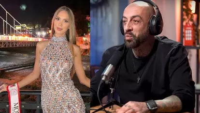 CRBL și Olga Guțanu, vacanță romantică în Grecia de ziua lui. Artistul și-a fotografiat iubita în costum de baie