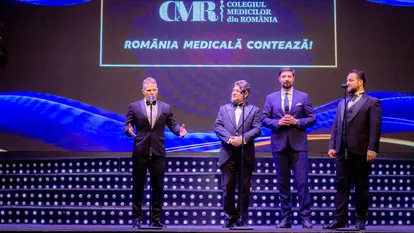 Tenorul ŞTEFAN von KORCH la Gala Colegiului Medicilor din România