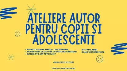 Ateliere de bijuterie pentru copii și adolescenți la AUTOR 2026: cei mici descoperă universul bijuteriei contemporane prin joacă și creație
