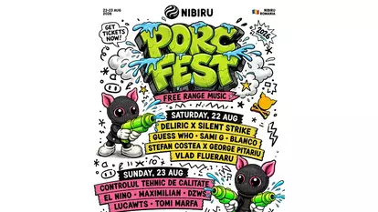 NIBIRU anunță PORC FEST, un weekend dedicat culturii hip hop, muzicii și comunității underground