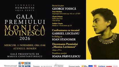 Gala Premiului „Monica Lovinescu“ 2026