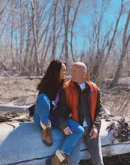 Bruce Willis si sotia lui