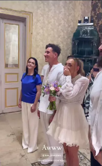 Ilona Brezoianu s-a căsătorit (5)