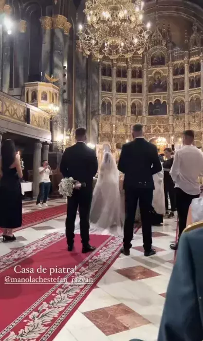 Ștefan Manolache s-a însurat