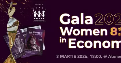 Gala Women in Economy, ediția a VIII-a: eleganță, leadership și performanță, pe scena Ateneului Român