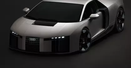 Minimalism atemporal pentru Audi Nuvolari, atestând căutări intense pentru reinventarea identității mărcii în spațiul european