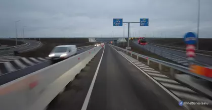 Autostrada Moldovei prinde viteza: 5.000 de muncitori si sute de utilaje lucreaza pe cei 120 km dintre Adjud si Pascani