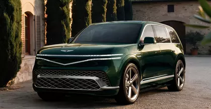 Formă de SUV și lux maxim în viziune coreeană: Genesis GV90 are tehnică EV, surprize conceptuale și stil neo-retro