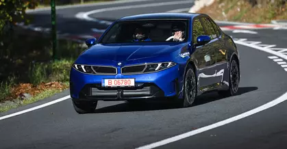 La ultima cursă de coastă a sezonului, noul BMW i3 a polarizat atenția brașovenilor avându-l pe Ari Vatanen la volan