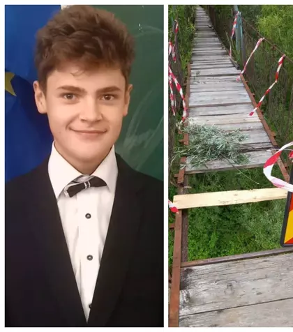 Sfârșit cumplit pentru un tânăr de 17 ani. A CĂZUT de pe o punte degradată, iar DETALIILE TRAGEDIEI sunt cutremurătoare. CINE A FĂCUT DESCOPERIREA: "Era o bicicletă căzută lângă o apă, cu lanterna aprinsă și..."