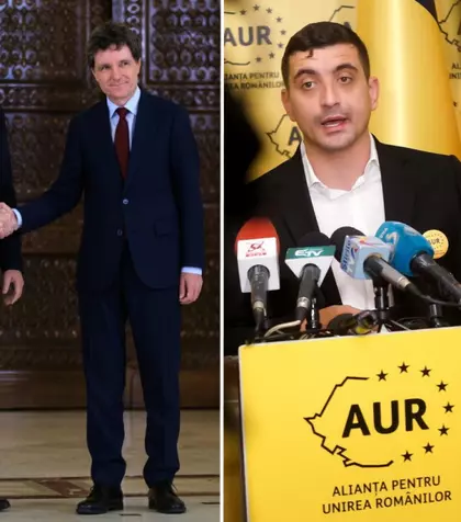 Anunțul de doar 15 cuvinte cu care George Simion l-a desființat pe Luca Niculescu. Ce mesaj a transmis liderul AUR