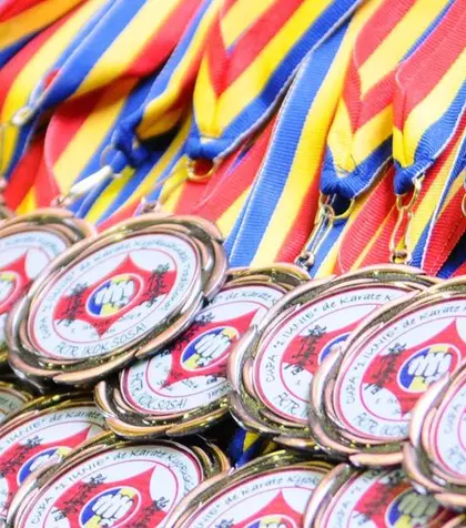 FOTO: România urcă din nou pe podium: două medalii de argint la Europenele de Gimnastică Aerobică