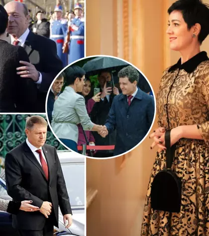 Femeia din spatele președinților României. Cine este, de fapt, Delia Dinu, femeia pe care o vedem mereu la TV, la doar câțiva pași de șeful statului. A fost ani de zile "umbra" lui Traian Băsescu, apoi a lui Klaus Iohannis, iar acum o vedem și alături de Nicușor Dan