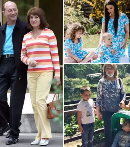 Fosta Primă Doamnă a României, Maria Băsescu, continuă să atragă atenția la 74 de ani! E elegantă, plină de viață și își ascunde foarte bine vârsta! Poartă roz și o coafură modernă. Cum a fost surprinsă alături de familie / Foto