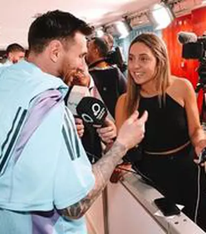 Leo Messi a întâlnit-o din nou pe presupusa amantă și n-a ezitat s-o îmbrățișeze: „Când mă uit la tine...”