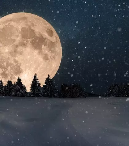 Luna Plină din Leu pe 1 februarie. Ce aduce Luna Zăpezii