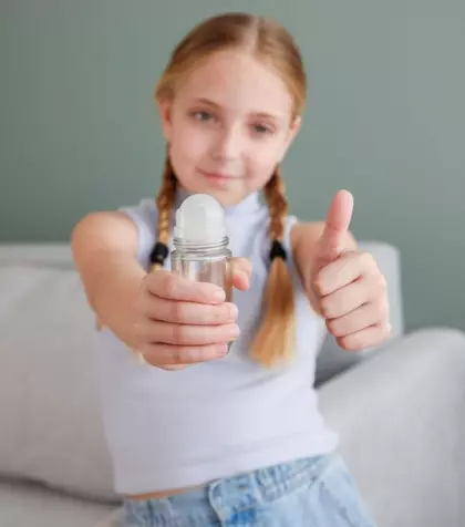 De la ce vârstă pot folosi copiii deodorantul