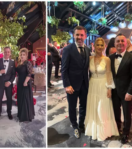 Florentin Petre s-a însurat pentru a treia oară, de Ziua Îndrăgostiților. „Mi-am găsit jumătatea!” Nuntă spectaculoasă la Brăila și o împăcare-surpriză în familia Dinamo