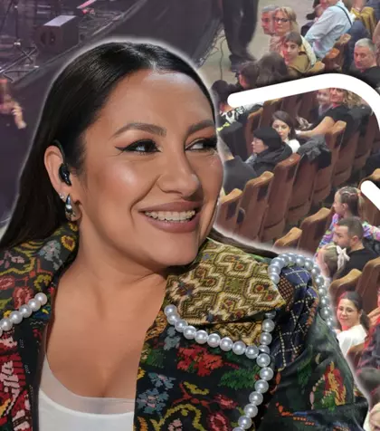 Ce a pățit Andra la concertul lui Smiley. Nici nu știa că e filmată. A fugit din sală înainte de final. Dovada VIDEO a aici