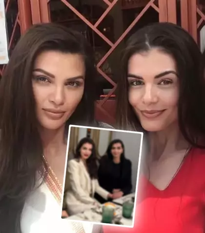 Cum arată astăzi Alina, sora cea mare a Monicăi și a Ramonei Gabor. O apariție rară, elegantă și plină de grație feminină, cu un zâmbet cald și o frumusețe atemporală