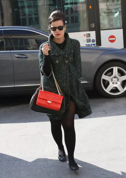 Lily Allen, la prezentarea Chanel