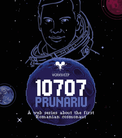 Animation Worksheep a lansat o docuserie animată despre Dumitru Prunariu, singurul astronaut român