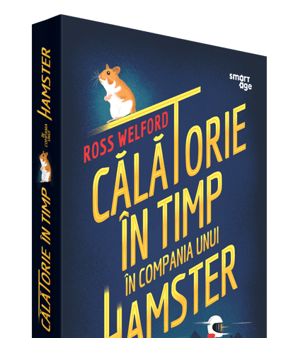 Ross Welford, autorul cărții „Călătorie în timp în compania unui hamster”, vine la București, de Ziua Copilului