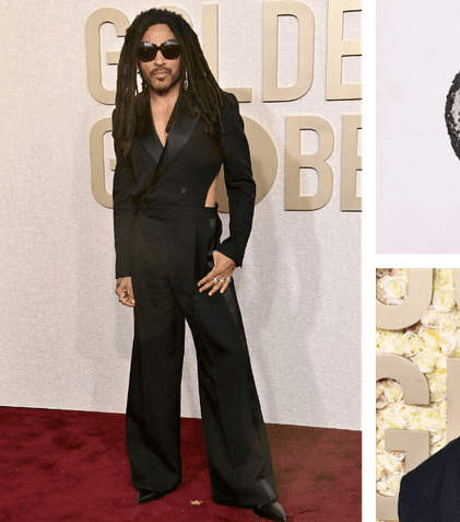Cele mai neinspirate ținute de la Gala Globurilor de Aur. Billie Eilish și Lenny Kravitz au șocat pe covorul roșu