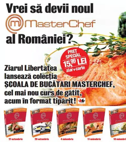 Vrei să devii noul MasterChef al României?