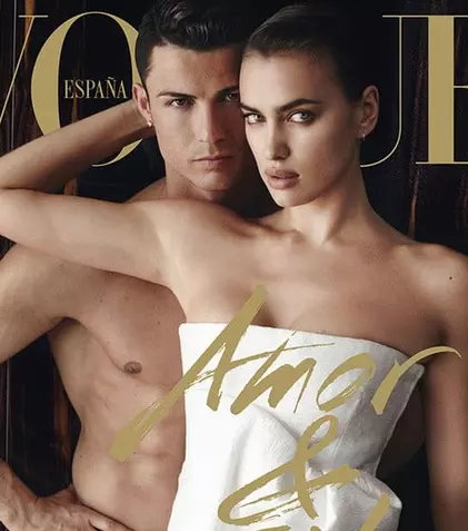 Cristiano Ronaldo apare gol alături de iubita sa, Irina Shayk