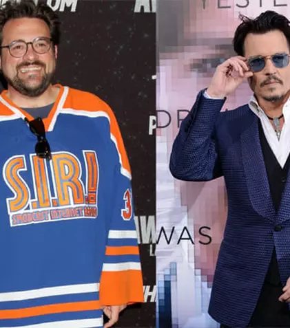 Kevin Smith și Johnny Depp își pun fetele la treabă!