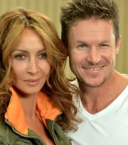FOTO: Mihaela Rădulescu i-a luat un interviu austriacului Felix Baumgartner