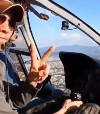 Enrique Iglesias a luat lecţii de zbor în Guatemala
